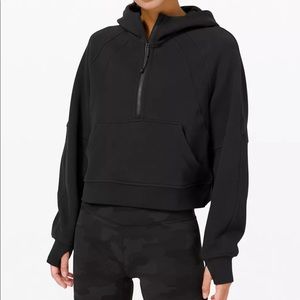 Scuba Oversized Half-Zip Hoodie
